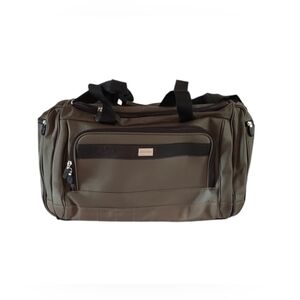 Sharper Image Olive Green Travel Bag Weekender